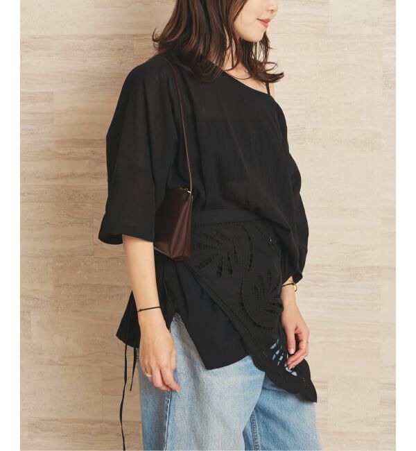 Plage「Voil Poncho ブラウス」|シャツ・ブラウス|