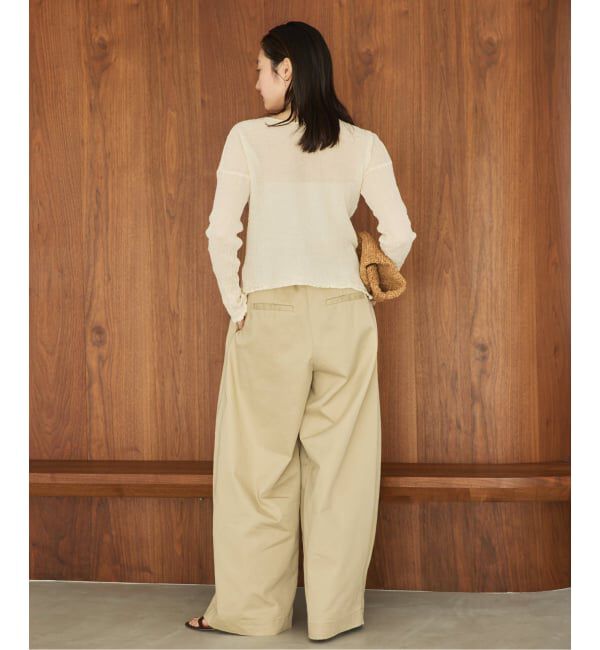 Plage「《追加予約》LES ATELIERS FRANCAIS DE CONFECTION 別注 OPEN BTN 2WAY ブラウス 3」|シャツ・ブラウス|