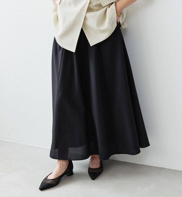 UNITED ARROWS green label relaxing「【結論シリーズ】ドライクロス フレアスカート マシンウォッシャブル  通気性」|フレア|