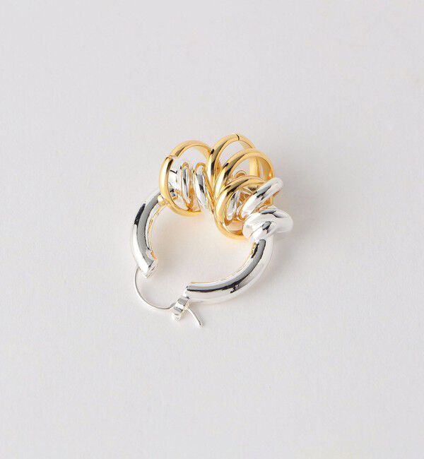 BEAUTY&YOUTH UNITED ARROWS「＜LAPUIS＞Coil Around ピアス」|ピアス|