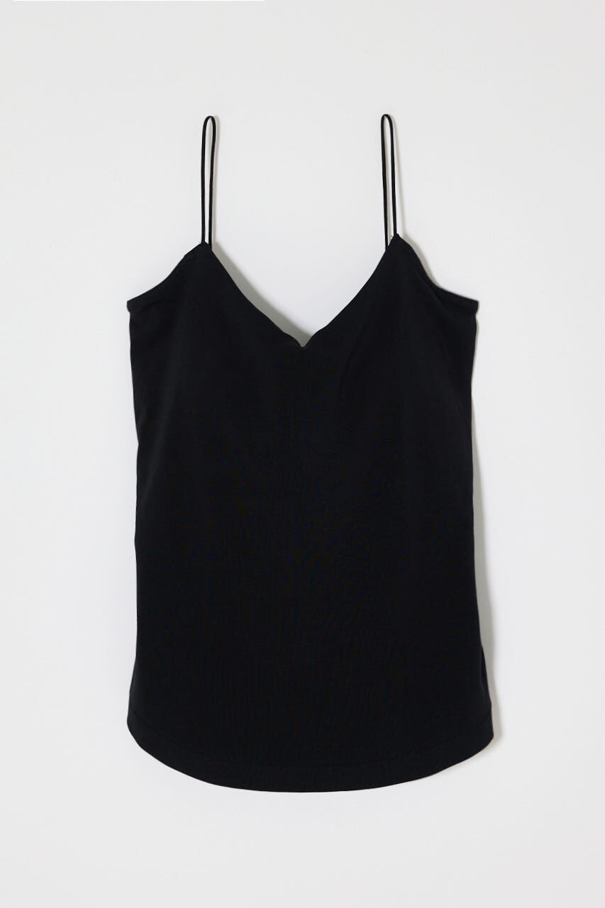MOUSSY「BACK OPEN CUP IN キャミ」|キャミソール|BLK