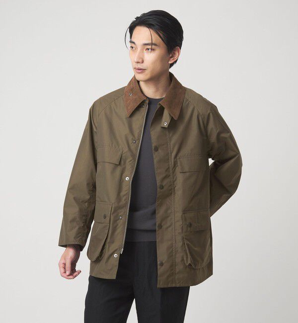 UNITED ARROWS green label relaxing「【別注】＜Barbour＞GLR オーバーサイズ オールド ビデイル ジャケット」|ブルゾン・スタジャン|OLIVE