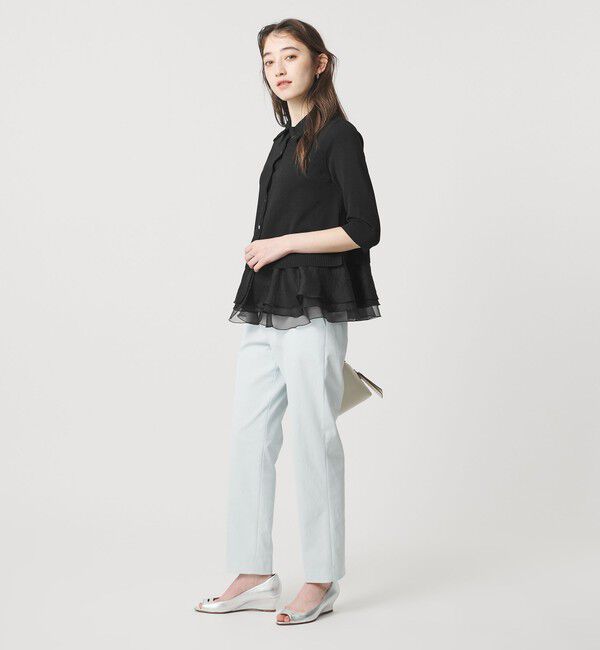 UNITED ARROWS「レディー ポロニット 」|カーディガン|