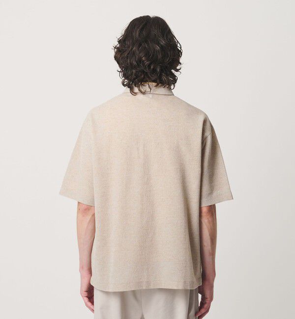 BEAUTY&YOUTH UNITED ARROWS「KNITEE リネンブレンド メリノ シャツ ウォッシャブル」|カーディガン|