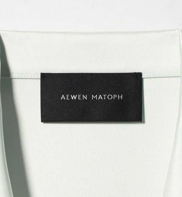 AEWEN MATOPH「＜AEWEN MATOPH＞サテンレース コンビブラウス」|シャツ・ブラウス|