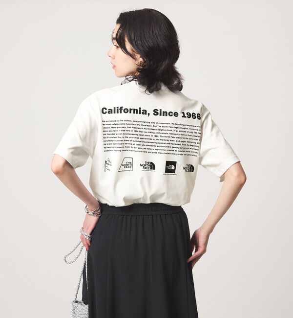 UNITED ARROWS green label relaxing「【WEB限定】＜THE NORTH FACE＞ショートスリーブ ヒストリカル ロゴ Tシャツ」|Tシャツ・カットソー|OFF WHITE