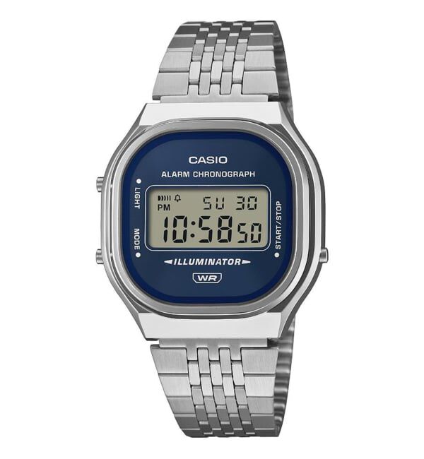417 EDIFICE「CASIO / カシオ A140WE」|腕時計|ネイビー