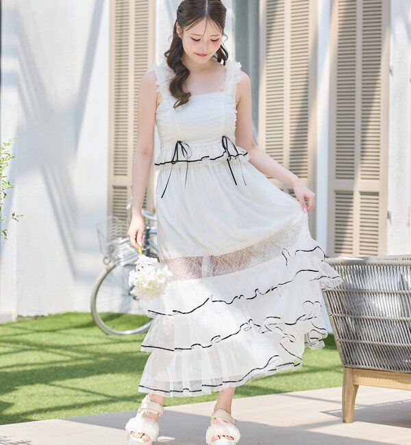  「【Tulle Collection】チュールビスチェ」|シャツ・ブラウス|