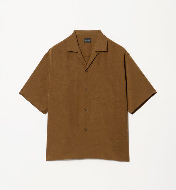 UNITED ARROWS green label relaxing「スラブ オープンカラー 半袖 シャツ」|シャツ・ブラウス|MOCA