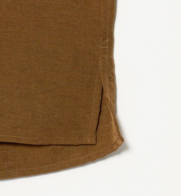 UNITED ARROWS green label relaxing「スラブ オープンカラー 半袖 シャツ」|シャツ・ブラウス|