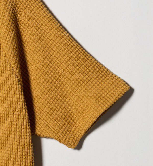 BEAUTY&YOUTH UNITED ARROWS「ビッグ ワッフル クルーネック ショートスリーブ Tシャツ」|Tシャツ・カットソー|