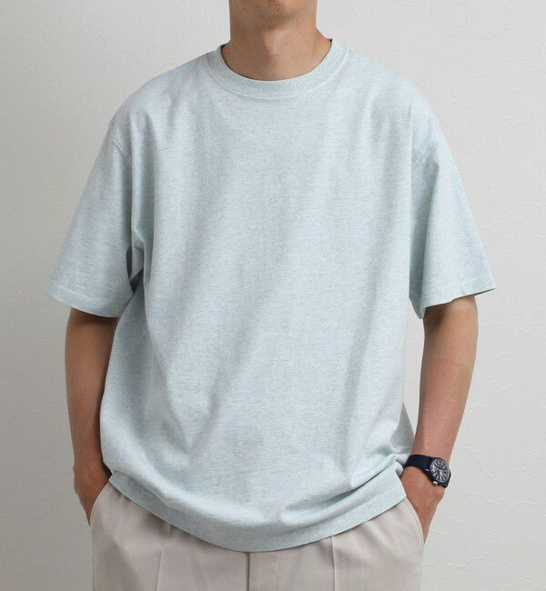 NOLLEY'S goodman「【BECシリーズ】【SCREEN STARS/スクリーンスターズ】別注16/-リングスパン杢製品染めT 26SS」|Tシャツ・カットソー|サックス