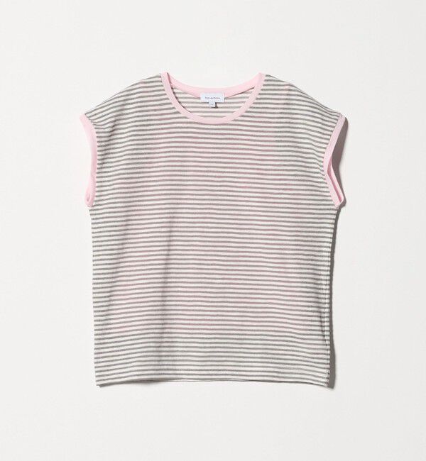 UNITED ARROWS green label relaxing「シースルー ボーダー Tシャツ セット / キッズ 140cm-160cm」|Tシャツ・カットソー|LT.GRAY