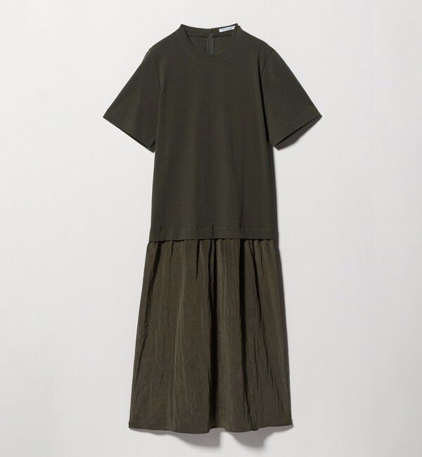 BEAUTY&YOUTH UNITED ARROWS「ドッキング ショートスリーブワンピース」|ワンピース|