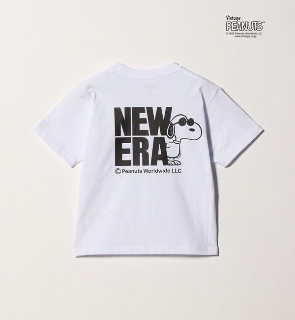 UNITED ARROWS green label relaxing「【WEB限定】＜NEW ERA＞Youth 半袖 コットン Tシャツ Vintage PEANUTS / キッズ 130cm-160cm」|Tシャツ・カットソー|
