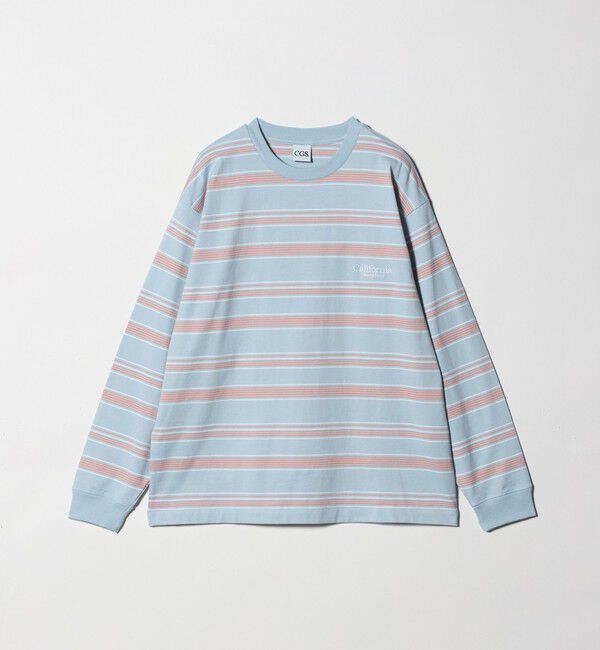 California General Store「＜CGS.＞オーガニック コットン ロングスリーブ ボーダー Tシャツ」|Tシャツ・カットソー|