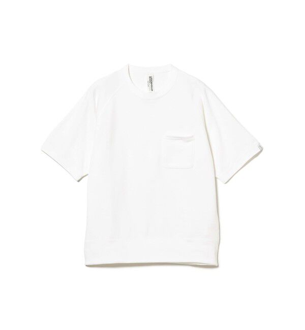 BEAMS PLUS「【別注】LOOPWHEELER / Extra Light Short Sleeve Sweat」|スウェット・ジャージ|WHITE