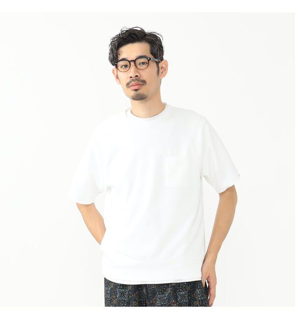 BEAMS PLUS「【別注】LOOPWHEELER / Extra Light Short Sleeve Sweat」|スウェット・ジャージ|