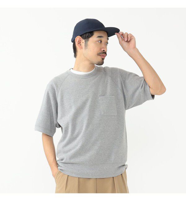 BEAMS PLUS「【別注】LOOPWHEELER / Extra Light Short Sleeve Sweat」|スウェット・ジャージ|