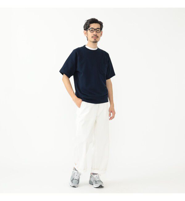 BEAMS PLUS「【別注】LOOPWHEELER / Extra Light Short Sleeve Sweat」|スウェット・ジャージ|
