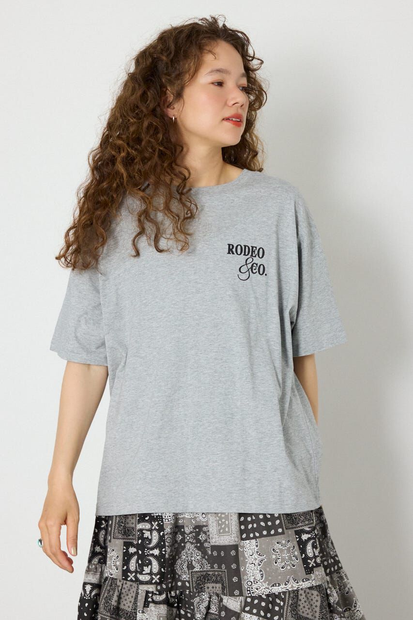 RODEO CROWNS「MASTER PROTECT Spray ロゴTシャツ」|Tシャツ・カットソー|T.GRY