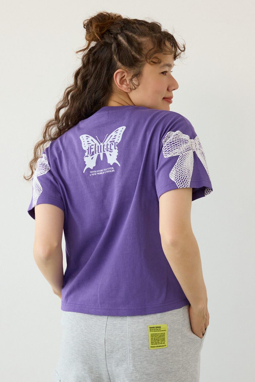 RODEO CROWNS「Ribon&times;Butterfly TEE」|Tシャツ・カットソー|PUR