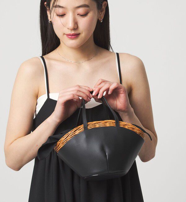 UNITED ARROWS green label relaxing「＜The Bagmati＞バスケット（S）/ カゴバッグ」|ショルダー・メッセンジャー|BLACK
