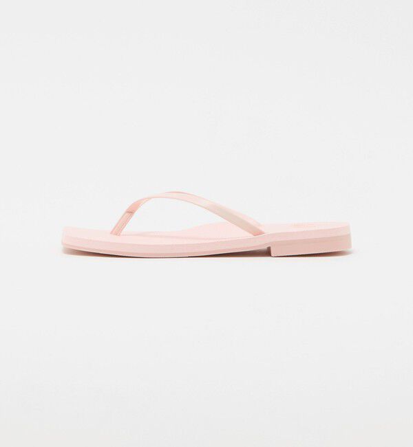 BEAUTY&YOUTH UNITED ARROWS「＜MALVADOS＞スクエアトゥ トング フラットサンダル」|サンダル|LT.PINK