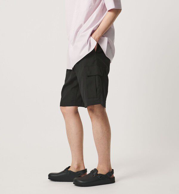 UNITED ARROWS「DotAir ドットエア カーゴ ショーツ 吸水速乾 タテストレッチ」|その他|BLACK