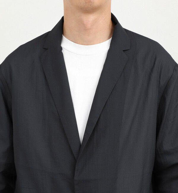 NOLLEY'S goodman「《ビジカジ/セットアップ対応》軽量シアーリップストップ ジャケット 26SS」|テーラードジャケット|