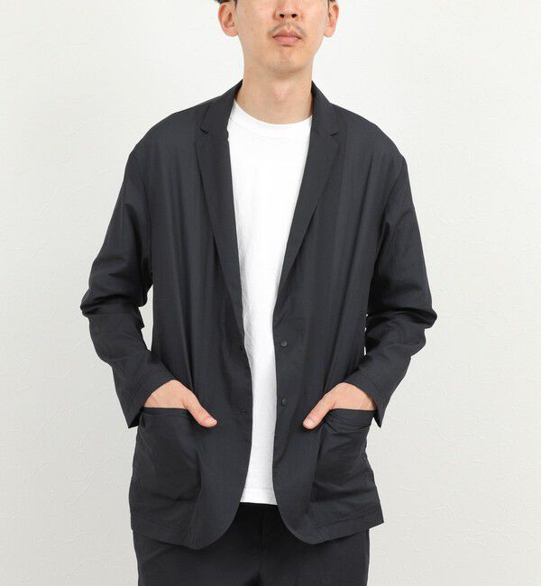 NOLLEY'S goodman「《ビジカジ/セットアップ対応》軽量シアーリップストップ ジャケット 26SS」|テーラードジャケット|