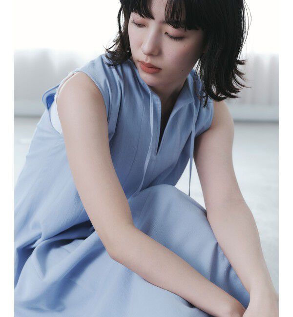 EMMEL REFINES「＜EMMEL REFINES＞EM Cボイル パネルキリカエ 2WAY ワンピース」|ワンピース|LILAC