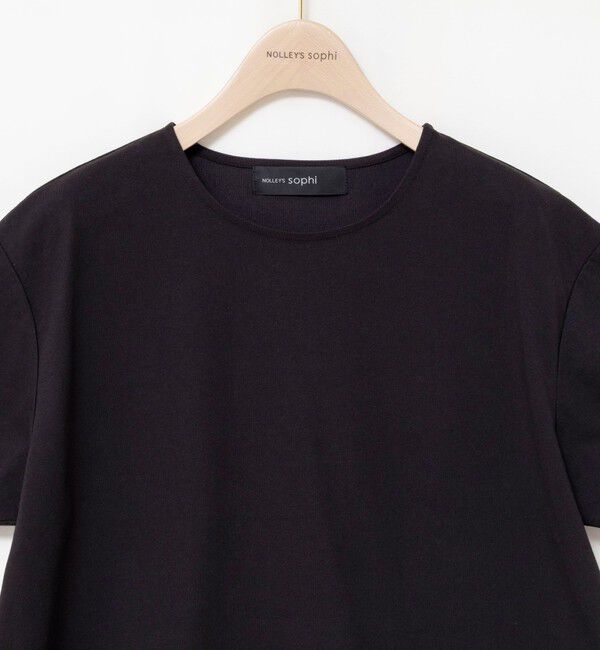 NOLLEY'S sophi「ウォッシャブル裾レースイレヘムＴシャツ」|Tシャツ・カットソー|