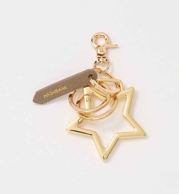 BEAUTY&YOUTH UNITED ARROWS「＜Hashibami＞スター キーリング」|キーケース|GOLD