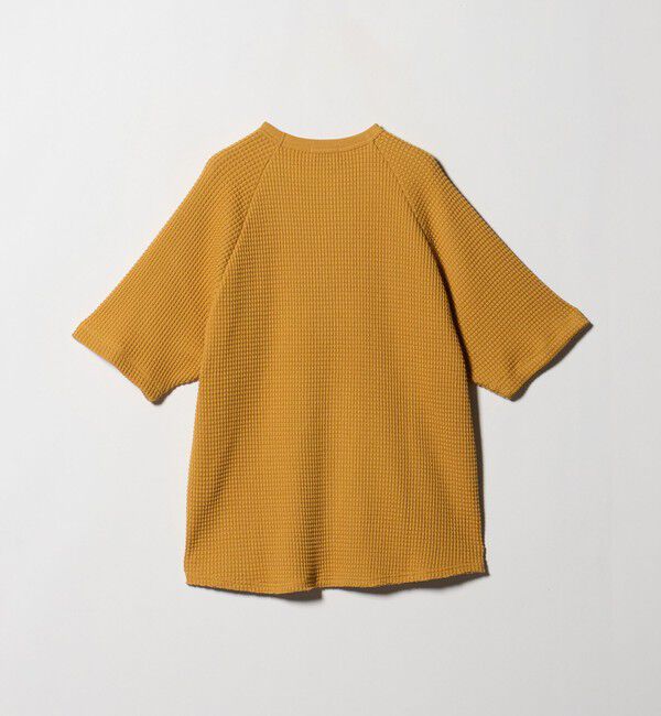 BEAUTY&YOUTH UNITED ARROWS「ビッグ ワッフル クルーネック ショートスリーブ Tシャツ」|Tシャツ・カットソー|