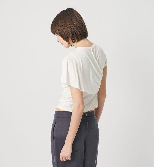 ATTISESSION「＜ATTISESSION＞レイヤード ラップ Tシャツ」|Tシャツ・カットソー|
