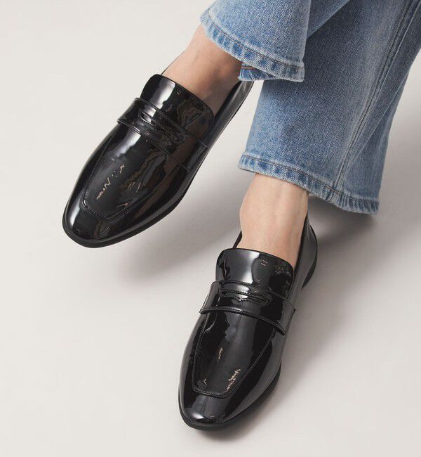 UNITED ARROWS green label relaxing「モールドローファー / レイン」|レインシューズ|BLACK