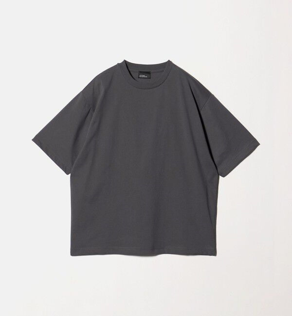 UNITED ARROWS green label relaxing「【WEB限定】JUST fit デイリー ワイド Tシャツ -吸水速乾・抗菌-」|Tシャツ・カットソー|DK.GRAY