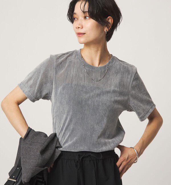 UNITED ARROWS green label relaxing「シアーフロッキー Tシャツ」|Tシャツ・カットソー|MD.GRAY