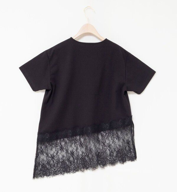 NOLLEY'S sophi「ウォッシャブル裾レースイレヘムＴシャツ」|Tシャツ・カットソー|