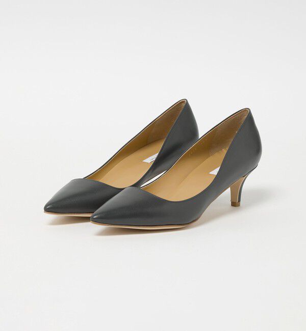UNITED ARROWS「ポインテッド ソフト パンプス D.GRAY」|パンプス|