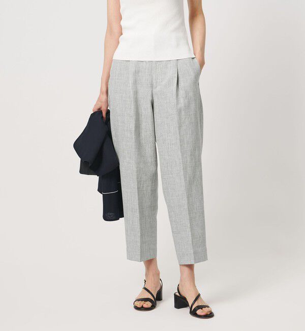 UNITED ARROWS「ハケメ ライク テーパードパンツ ‐ウォッシャブル‐」|スラックス|その他1