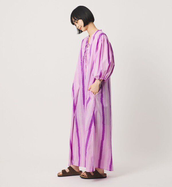 BEAUTY&YOUTH UNITED ARROWS「＜par&escala＞TERE ストライプ ドレス」|ワンピース|PINK