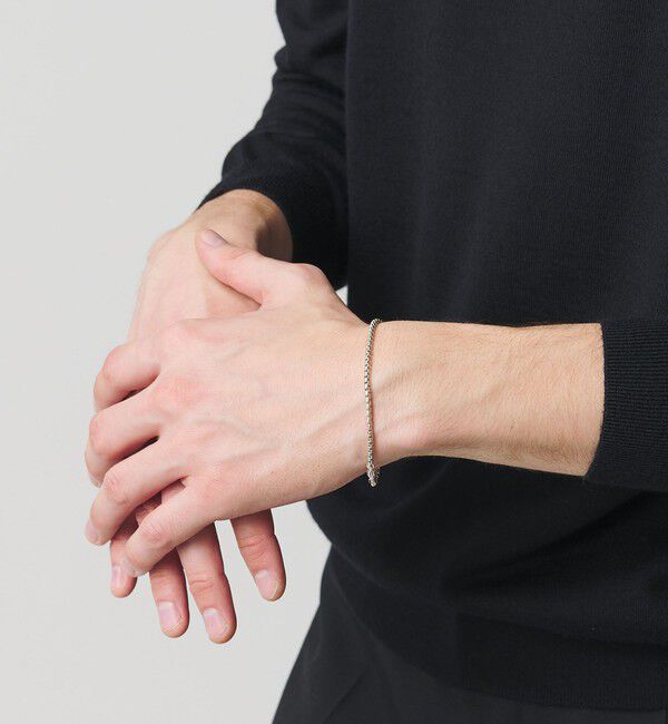 BEAUTY&YOUTH UNITED ARROWS「＜eoa＞キューブ ブレスレット」|ブレスレット・バングル|SILVER