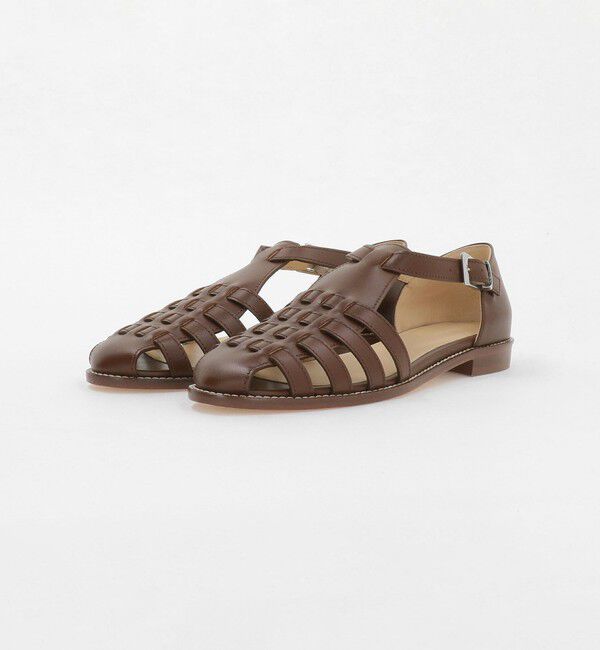 STEVEN ALAN「＜Steven Alan＞レザー メッシュ サンダル」|その他|