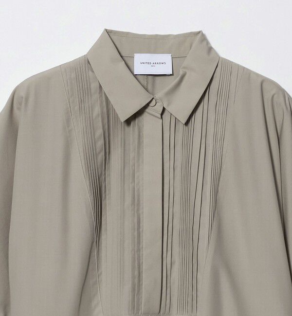 UNITED ARROWS「タック シャツ ワンピース」|ワンピース|