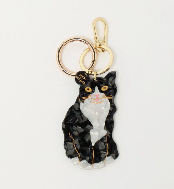UNITED ARROWS green label relaxing「【別注】＜Solar Eclipse＞バッグチャーム（丸カン付き）」|その他|BLACK