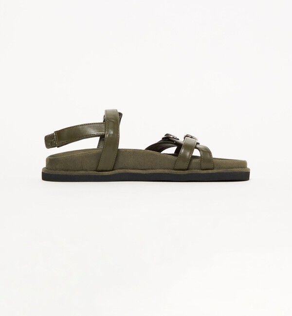 BEAUTY&YOUTH UNITED ARROWS「ダブルクロス ベルト バックストラップ サンダル」|サンダル|