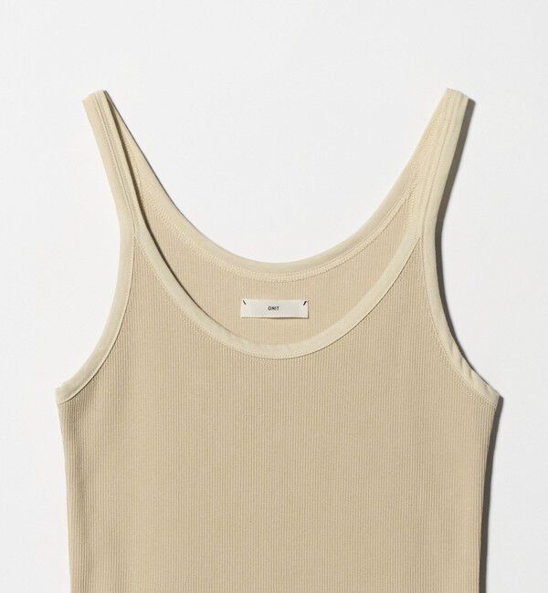 BEAUTY&YOUTH UNITED ARROWS「＜ONIT＞リブ レイヤード タンクトップ」|タンクトップ|