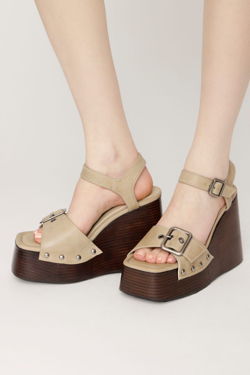 SLY「CHUNKY SOLE STUDS サンダル」|サンダル|BEG